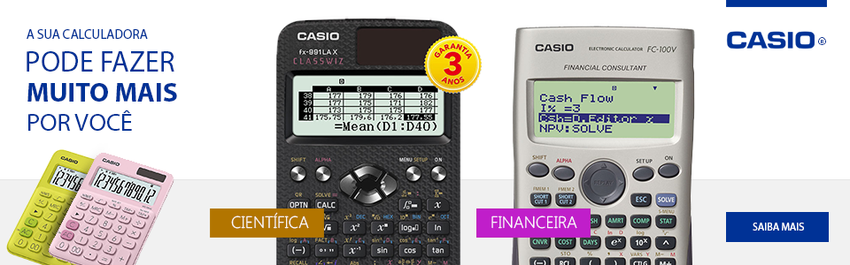 Casio - Calculadoras 